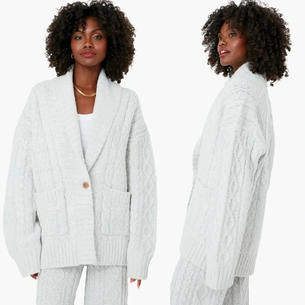 STAUD | NWT! Snow Norma Cardigan Size:small - Picture 2 of 7